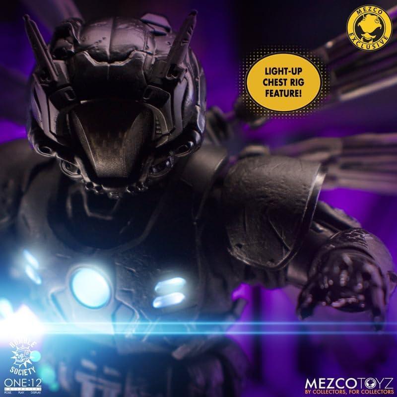 Mezco One:12 Collective Rumble Society Krig-13 Eradicator Hornet Edition Figure - Jaiman Toys