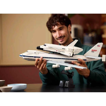 LEGO10360 Shuttle Carrier Aircraft  Iconic NASA Boeing747 & Space Shuttle Orbiter  2,417Piece Display Set