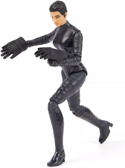 (Creased Pack) Spin Master DC The Batman Selina Kyle (Catwoman) 4-Inch Action Figure with 3 Accessories & Mystery Card