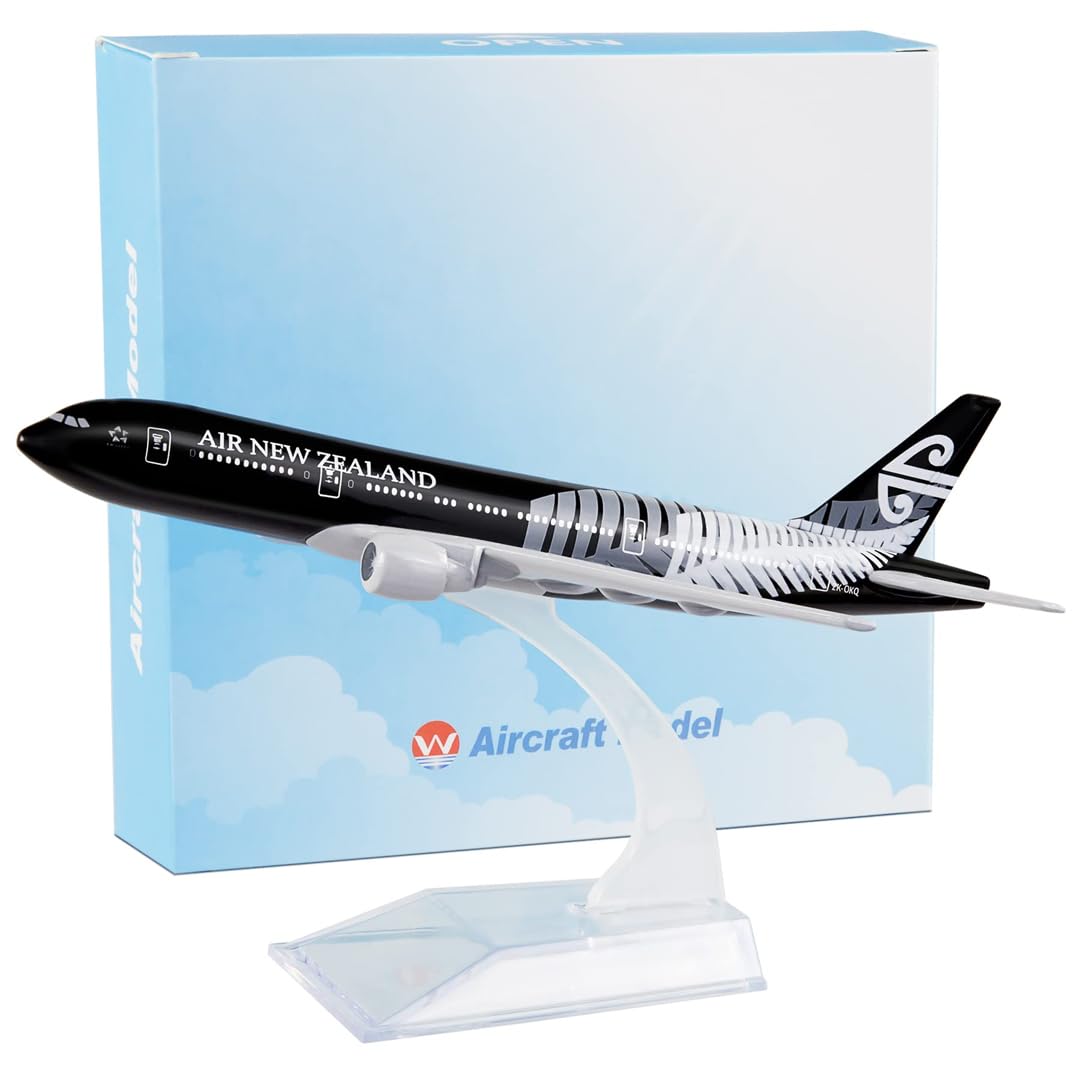 Breatoi Die-Cast Aircraft Model Collection (16 cm) with Display Stand – International Airline Jet Showpieces