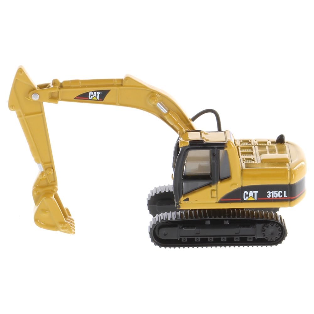 Diecast Masters 1:87 HO Scale Cat 315C L Hydraulic Excavator 84400 Officially Licensed Diecast Construction Vehicle Model from the Real Replicas Series for Collectors