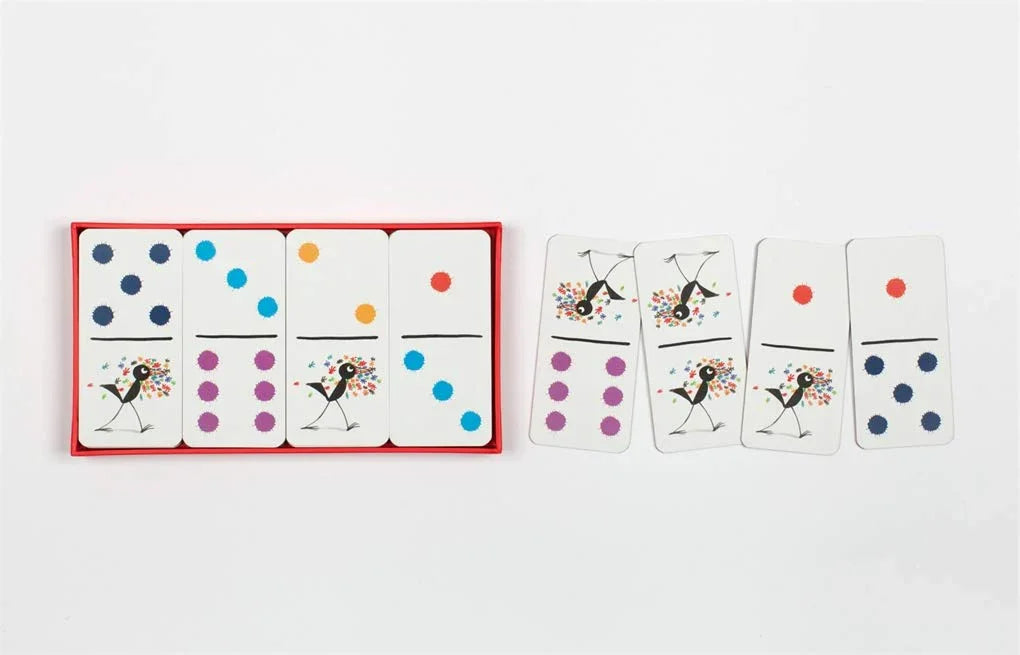 Bob the Artist Dominoes – Colorful Matching Game for Kids & Families - Jaiman Toys
