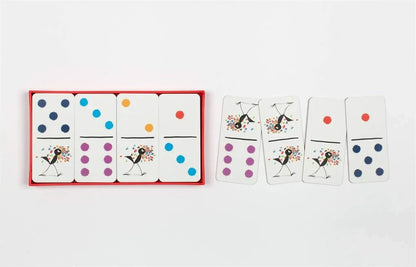 Bob the Artist Dominoes – Colorful Matching Game for Kids & Families - Jaiman Toys