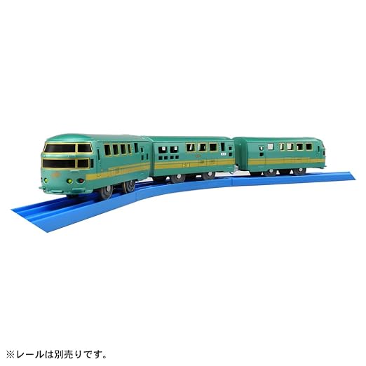 Takara Tomy Plarail S-21 JR Kyushu Yufuin no Mori Motorised Battery Operated Train with 2-Speed Function, Japanese Railway Model Toy Train for Kids, Railway Collectors & Plarail Track Play