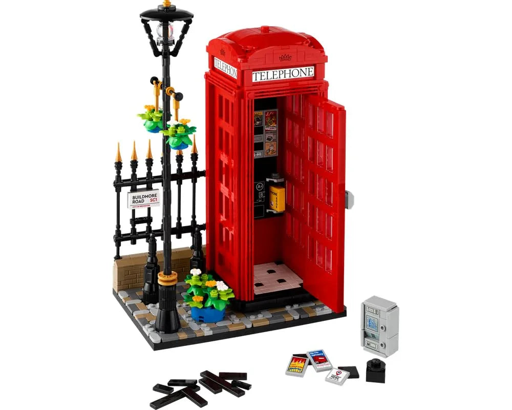 LEGO 21347   Red London Telephone Box