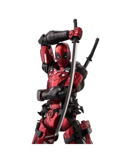 Deadpool MK2 Fighting Armor Action Figure – 1/12 Scale Armored Superhero Collectible Figure with Weapons- 15CM