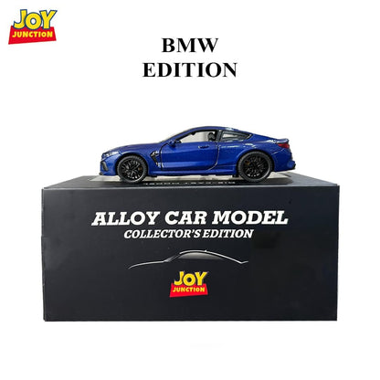 Joy Junction BMW 1:32 Diecast Model Car with Pull Back, Light & Sound – Blue