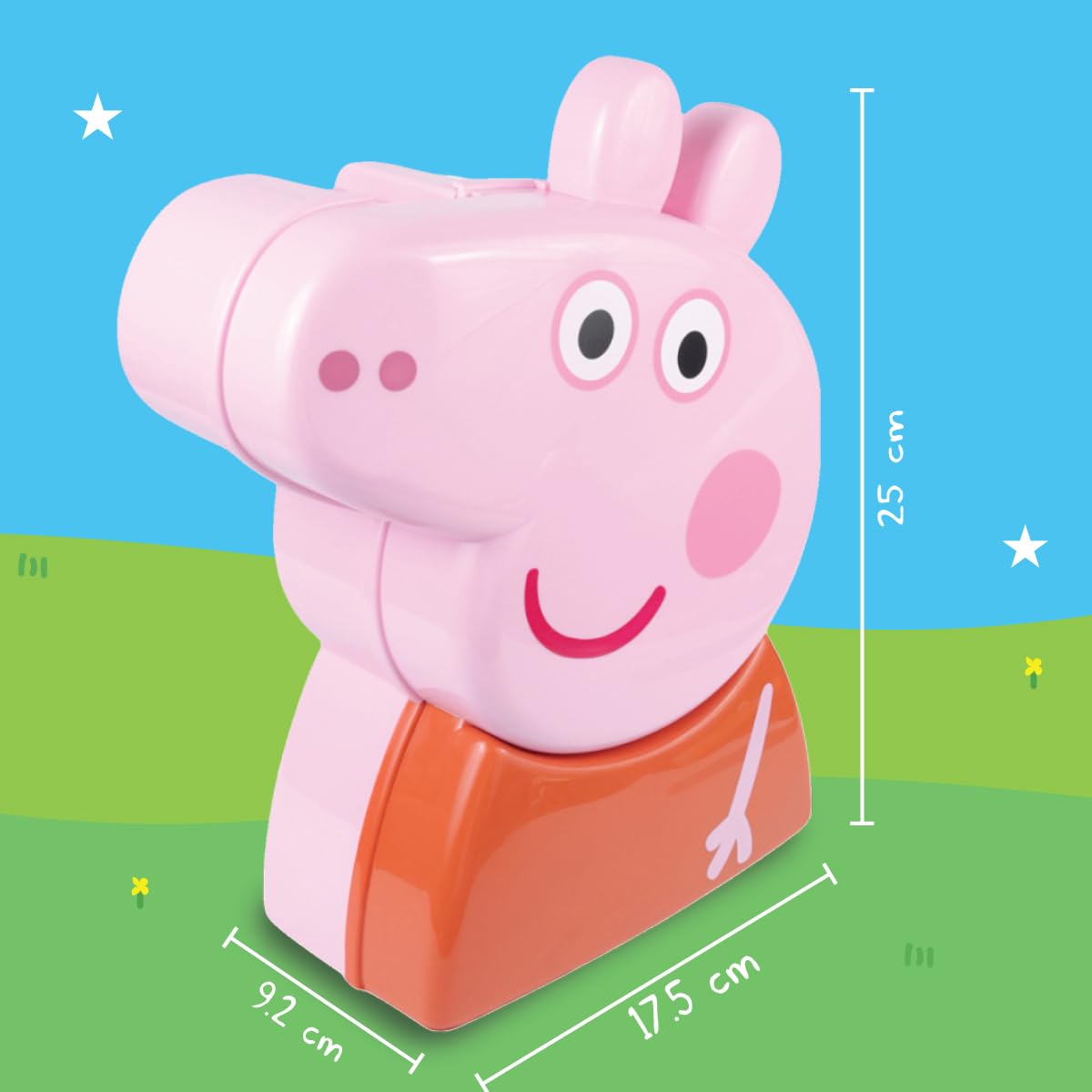 Peppa Pig Kitchen Set Pretend Play Toy | Portable Cooking Playset with Utensils, Vegetables & Cookware | Carry Case Role Play Toy for Kids Ages 3+