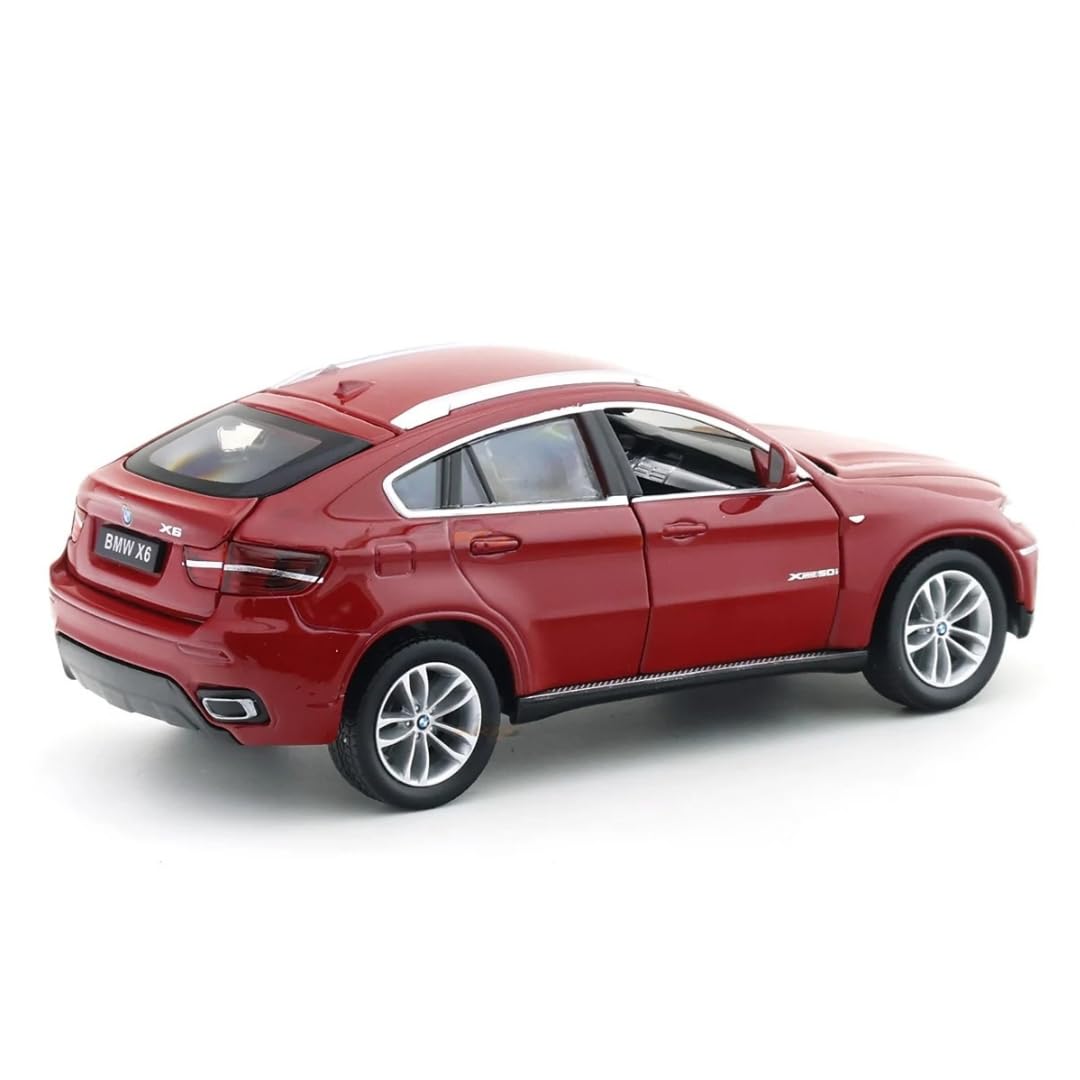 MSZ BMW X6 Diecast SUV Model Car, 1:26 Scale, Red – Collectible Display & Gift for Car Enthusiasts