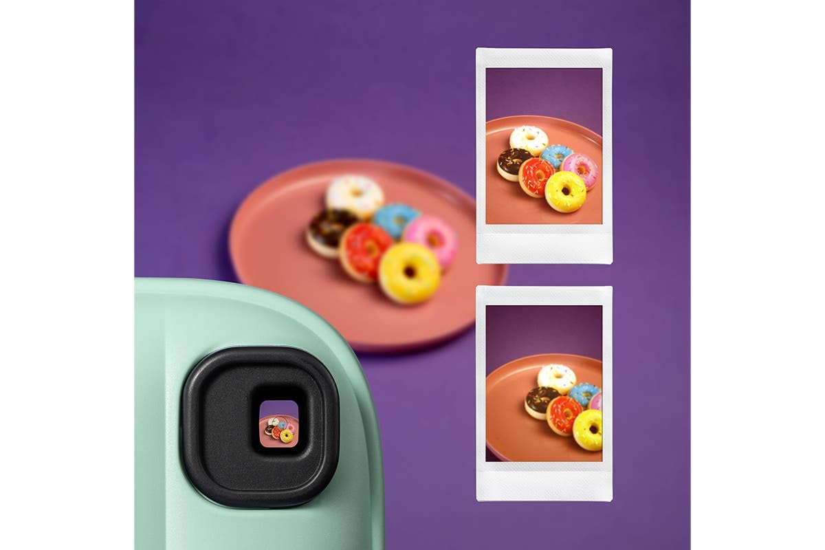 Fujifilm Instax Mini 13 Instant Camera – Auto Exposure | Selfie Timer | Compact Instant Film Camera- Lagoon Green