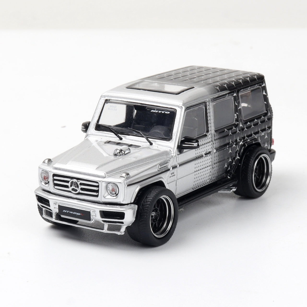 LMF Model 1:64 Mercedes-Benz G63 Modified Star Livery Diecast Car | Premium Collectible SUV Model Available in 4 Variants