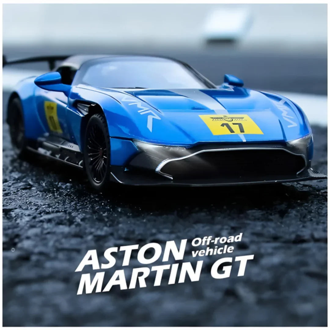 HTS 1:18 Alloy Metal Pull Back Die-Cast Car – Openable Doors, Sound & Light Effects, Realistic Smoke Spray