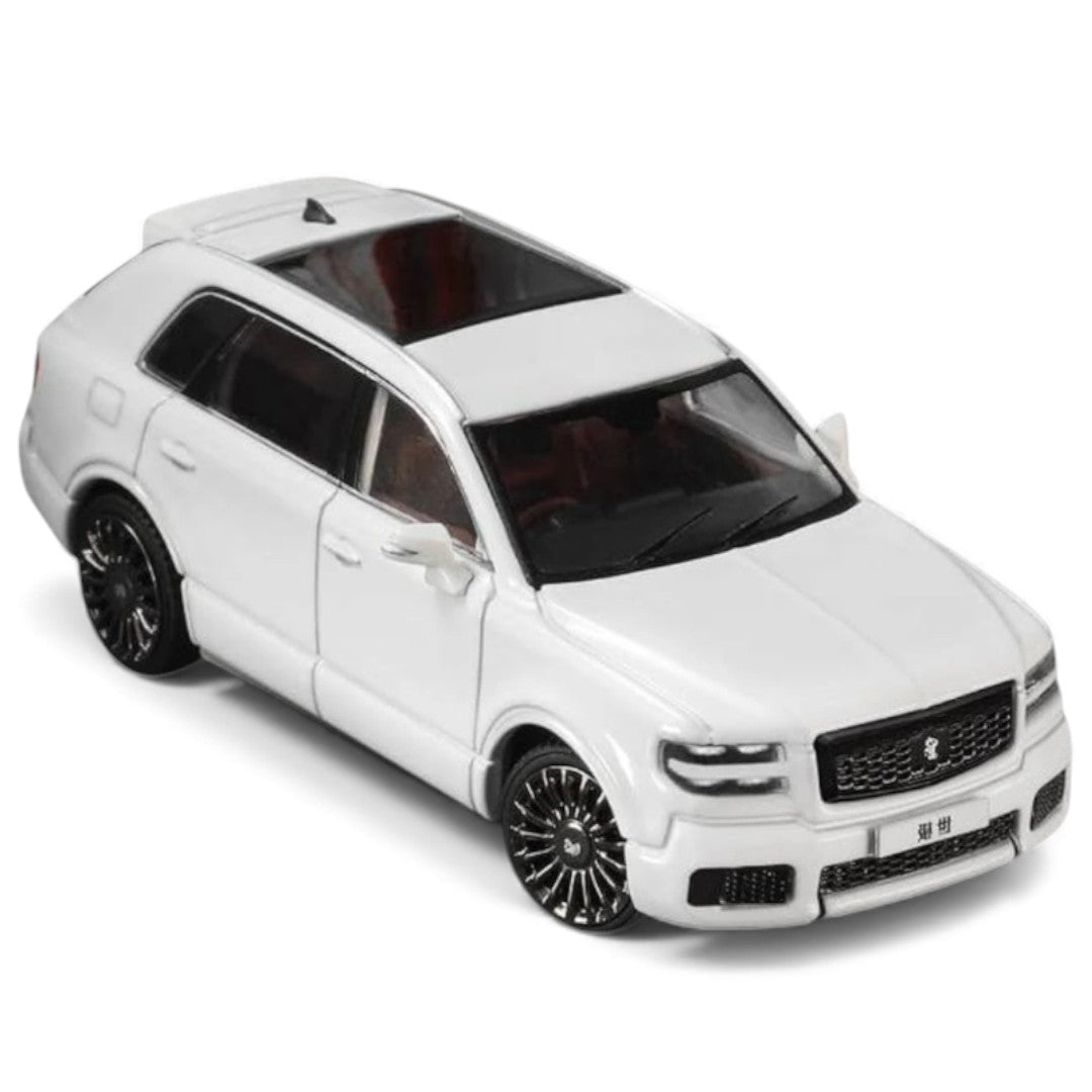 GCD Model 1:64 Toyota Century SUV – White | Sports Edition Luxury Diecast Car