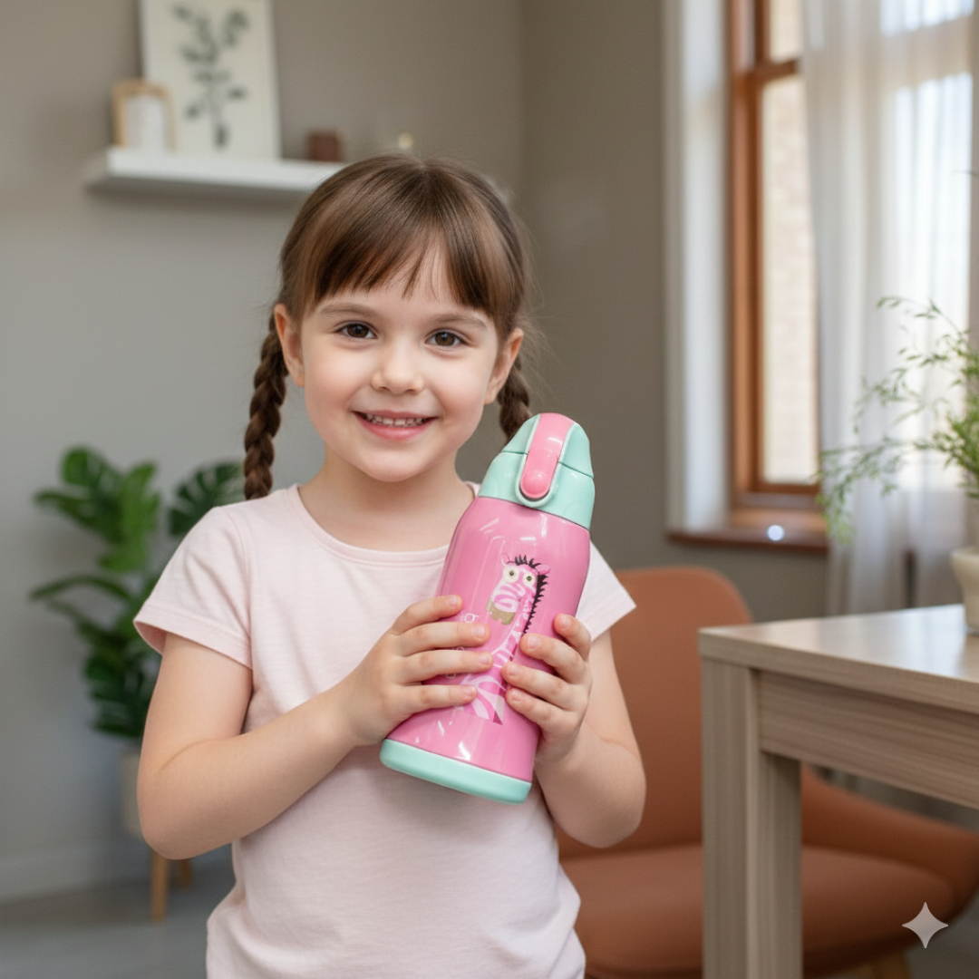 Bangda 560ml Stainless Steel Lecai Vacuum Children Water Bottle – Bangda Heat/Cold Theme