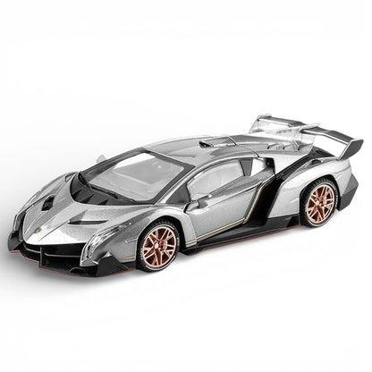 HQT 1:22 Scale Die-Cast Supercar Model – Premium Collectible Edition (Light & Sound | Pull Back Action)