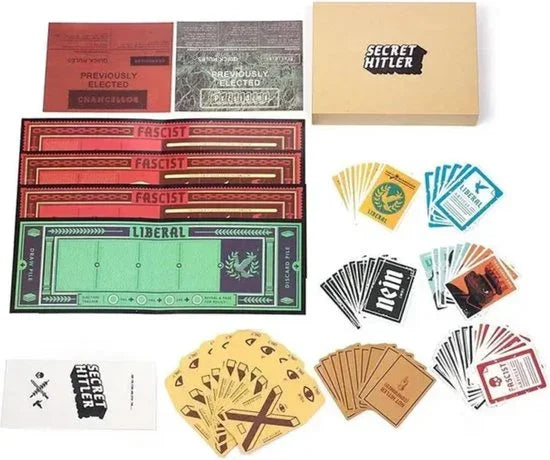 Secret Hitler Board Game Yellow Box - Jaiman Toys