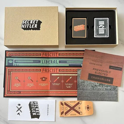 Secret Hitler Board Game Yellow Box - Jaiman Toys