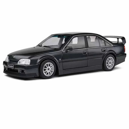 Solido S1809701 1990 Opel Omega EVO 500 - Astrosilver metallic - Black - Jaiman Toys