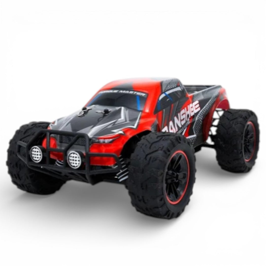 TKKJ 1:16 Scale RC Monster Truck Banshee 4WD High Speed Off-Road Remote Control Car – Dual Color Variants
