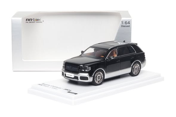 Almost Real AR Box 1:64 Toyota Century SUV G70 Die-Cast Model Car | Premium Luxury SUV Collectible with 2 Color Variants