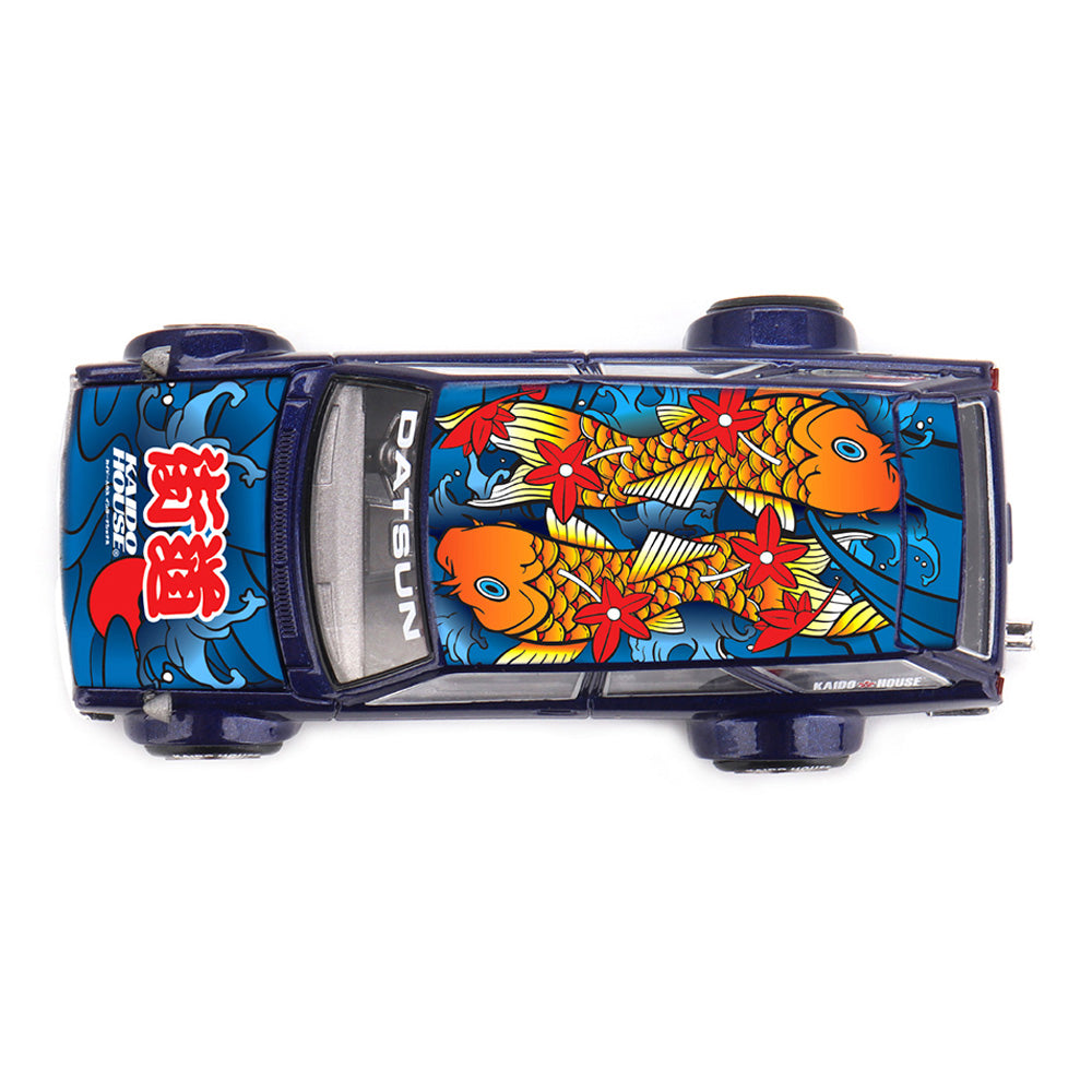 Kaido House x MINI GT 1:64 Datsun Kaido 510 Wagon Koi Wagon V1 Die-Cast Model Car