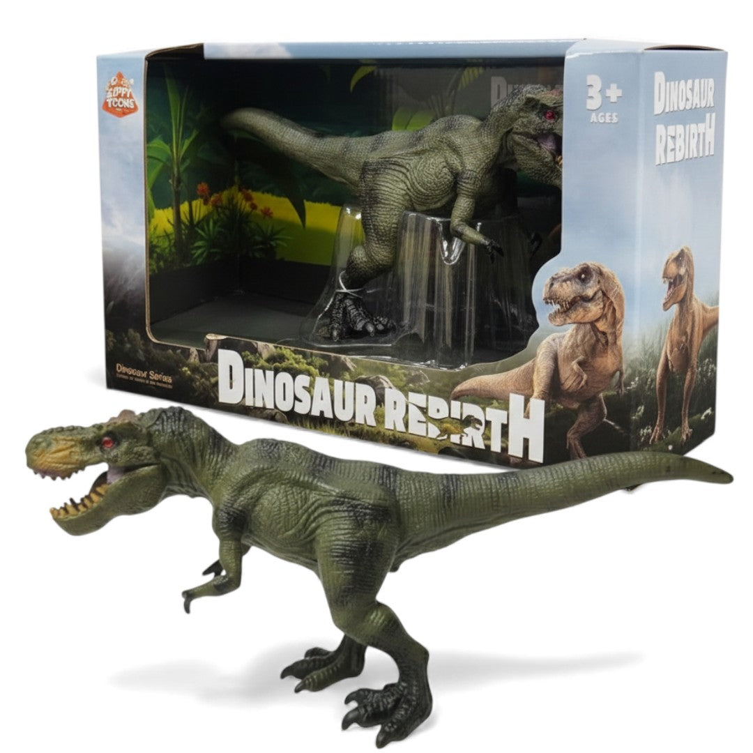 Dinosaur Figurine – Action Figure Toy with Detailed Texture | Dinosaur Rebirth Series | Ages 3+
