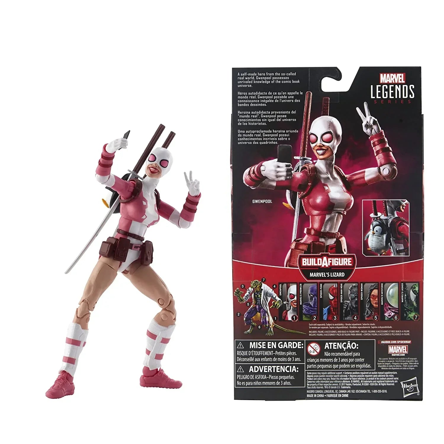 Marvel Spider-Man Legends Series 6-inch - ( Gwenpool ) - Jaiman Toys