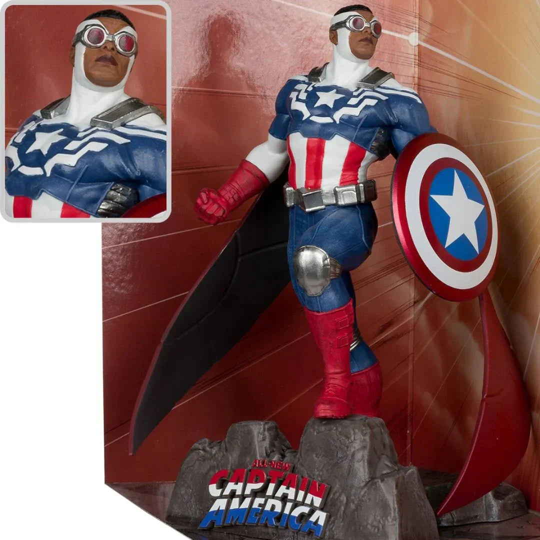 Marvel Collection – Captain America (All-New Captain America #1) Action Figure by McFarlane Toys - Jaiman Toys