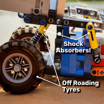 Avishkaar MEX 3-in-1 Monster Truck | Build, Code & Drive STEM Kit Ages 10-14