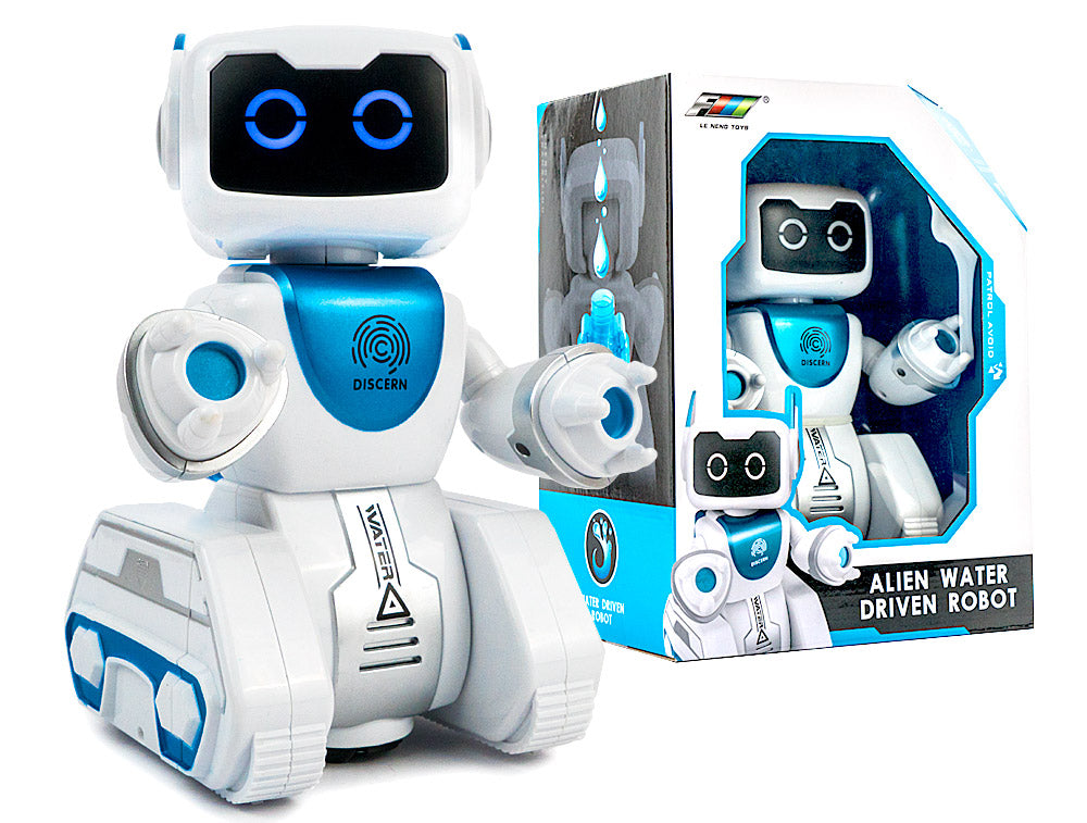 Intelligent RC Alien Robot – Water-Driven, Voice-Activated Toy with Music & Lights