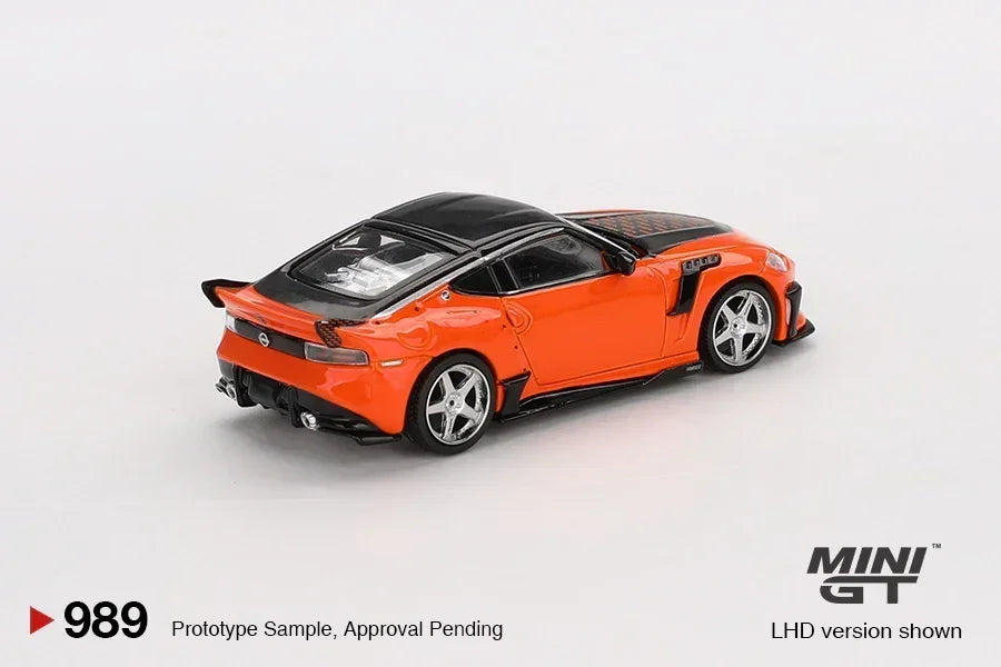 Mini GT 1:64 Nissan Z VeilSide FFZ400 Orange Diecast Model Car