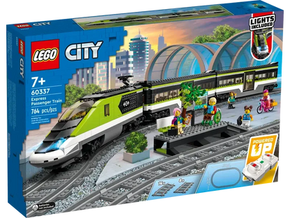  LEGO City Express Passenger Train 60337 Building Kit (764 Pieces) - 