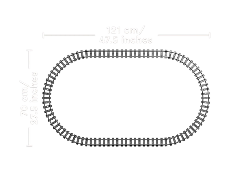 LEGO City Express Passenger Train 60337 Building Kit (764 Pieces)