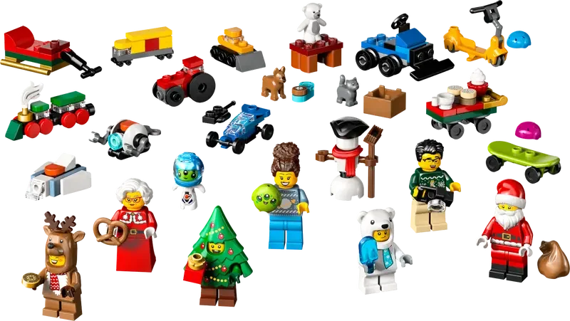 LEGO® City Advent Calendar 2025 (60475) – 186 Pieces, Christmas Countdown Set - Jaiman Toys