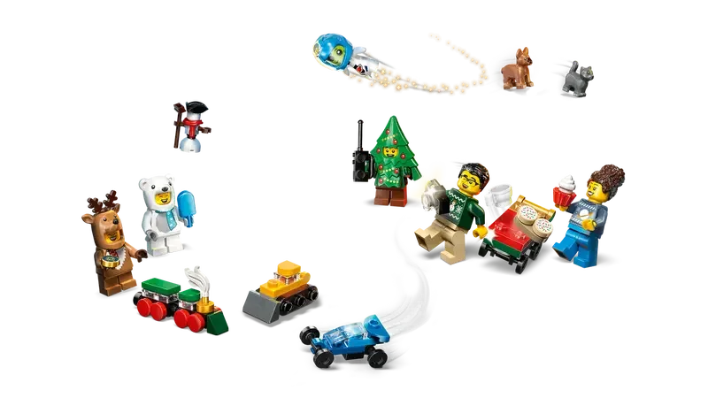 LEGO® City Advent Calendar 2025 (60475) – 186 Pieces, Christmas Countdown Set - Jaiman Toys