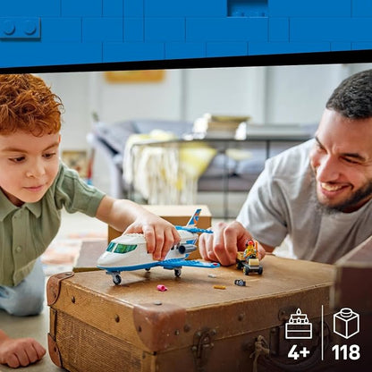 LEGO® City Passenger Jet - Airplane Toy Building Set - Pretend Play for Kids Ages 4+ - 60492