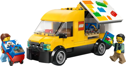LEGO City:  60500 The Van - Toy Building Set for Fans of Car Playsets Ages 6+ - 2 Minifigures