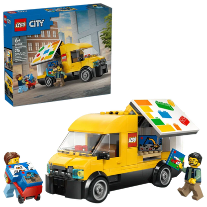 LEGO City:  60500 The Van - Toy Building Set for Fans of Car Playsets Ages 6+ - 2 Minifigures