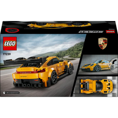 LEGO 77239  Speed Champions Porsche 911GT3RS  348Piece Super Car with Driver Minifigure (Ages9+)