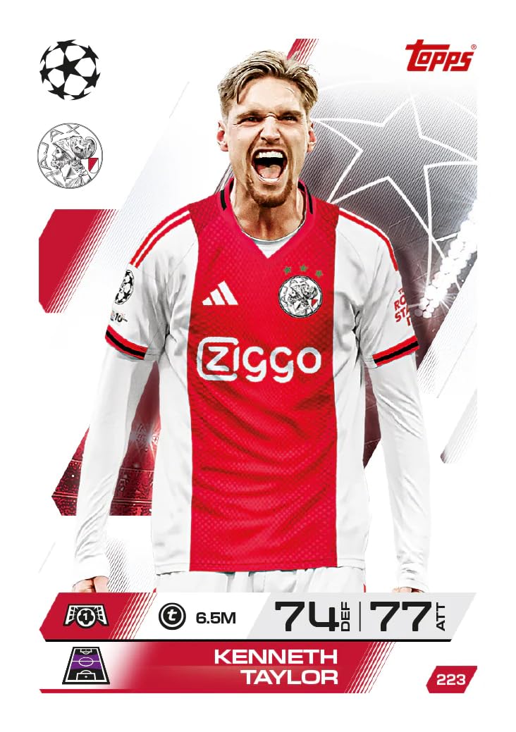 Topps UCC Match Attax 2025/26 Trading & Collectible Card Game (Booster Tin 2 - Global GOALSCORERS)