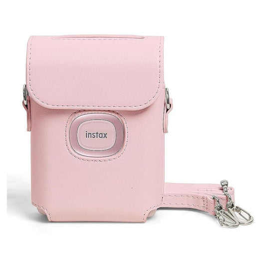 Fujifilm Instax Mini Link 2 Smartphone Printers Protective PU Leather Case Cover - Pink - Jaiman Toys