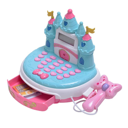 Cash Register Toy for Girls with Calculator & Beauty Accessories (35569) Age 3+
