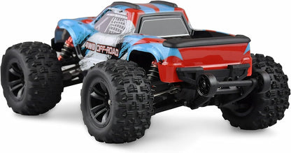 MJX Hyper Go 1:16 Scale 4WD Brushless RC Monster Truck | 2852 Brushless Motor, 45A ESC, 2.2kg Servo, 2.4GHz Ready-to-Run High-Speed Off-Road Remote Control Car