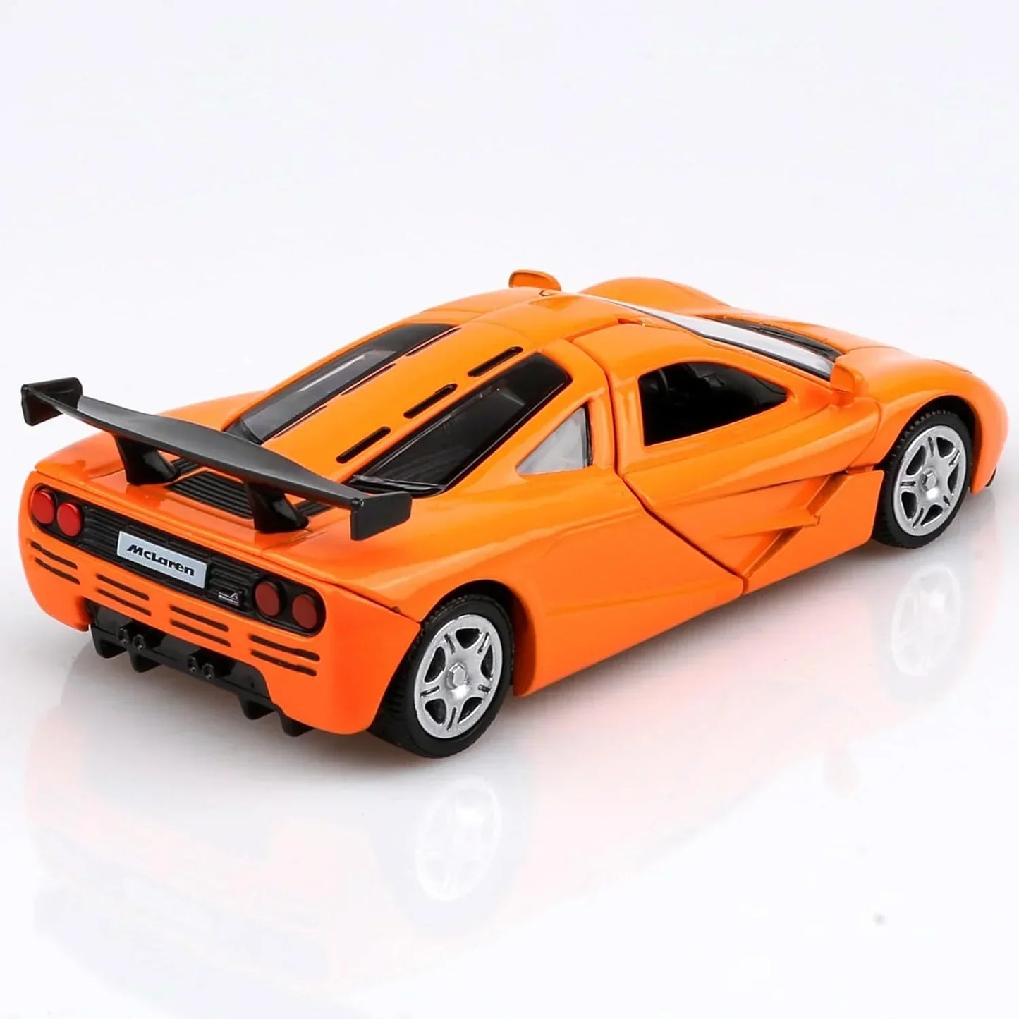 RMZ City McLaren F1 1:36 Die-Cast Model Car | Pull Back & Go | Openable Doors