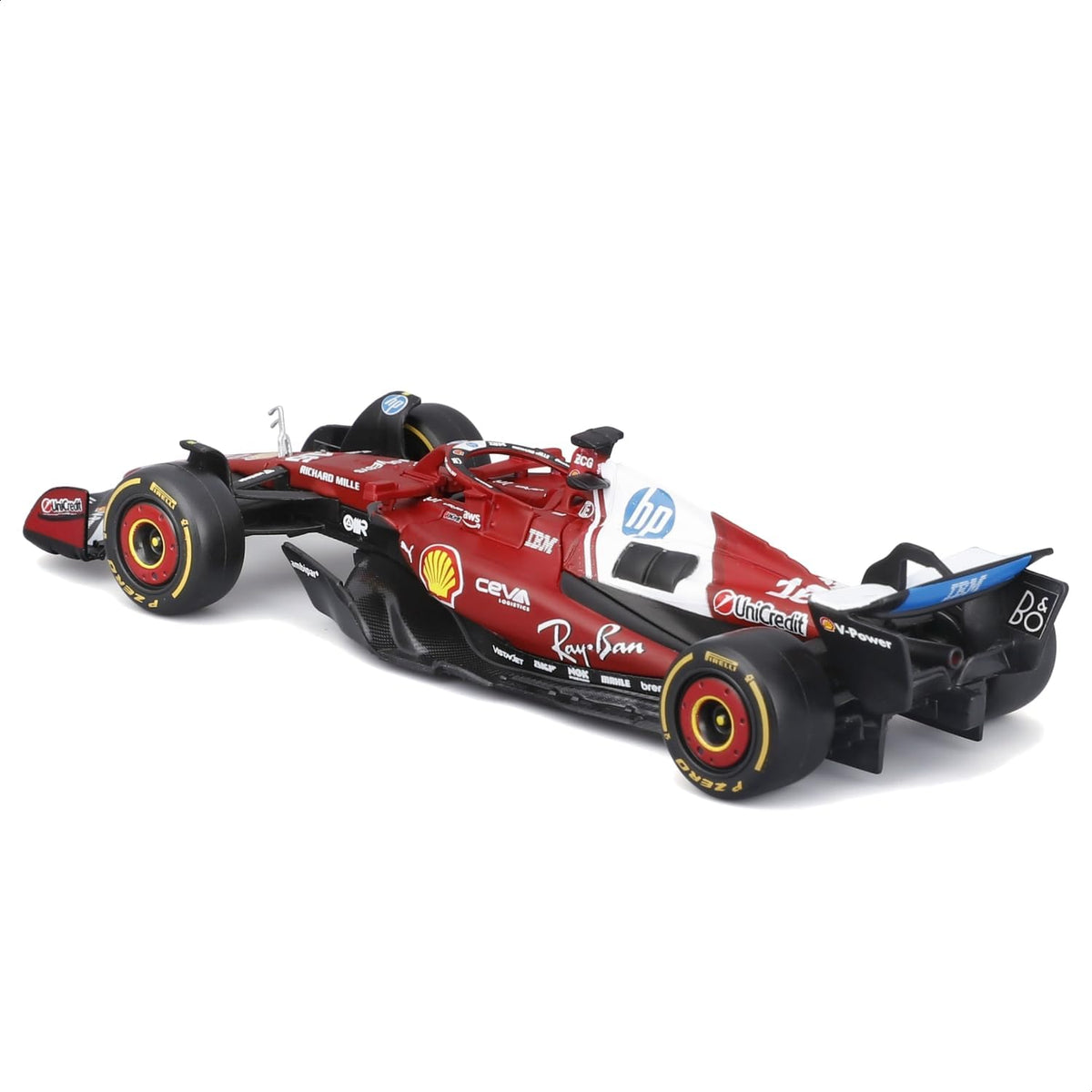 Bburago 1:43 Ferrari SF-25 #16 Charles Leclerc 2025 Formula 1 Racing Die-Cast Model Car – Official Licensed Collectible 18-36853