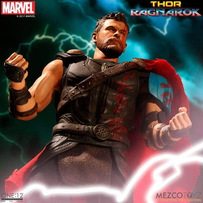 Mezco One:12 Collective Thor Action Figure – Marvel Ragnarok Edition Collectible - Jaiman Toys