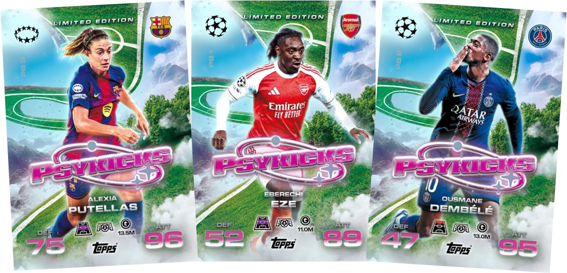 Topps UCC Match Attax Extra 2026 Trading and Collectible Card Game (Mega Tin #2)