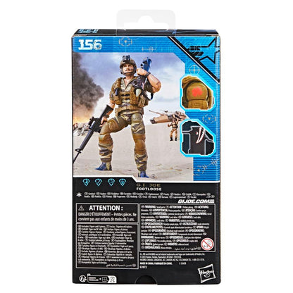 G.I. Joe Classified Series #156 Footloose 6-Inch Action Figure with 8 Accessories - Jaiman Toys