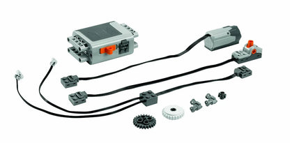 LEGO 8293 Technic Power Functions Motor Set (10 Pieces) | Motor, , Lights & Switch | Add Motion, Light & Power to LEGO Technic Builds | Ages 9–16
