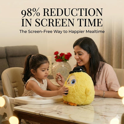 AI Interactive Plush Toy with LED Eyes | Smart AI Talking Plush Companion | App-Controlled Intelligent Plush Robot | Soft Rechargeable Interactive Toy | Grey | 9 Inch